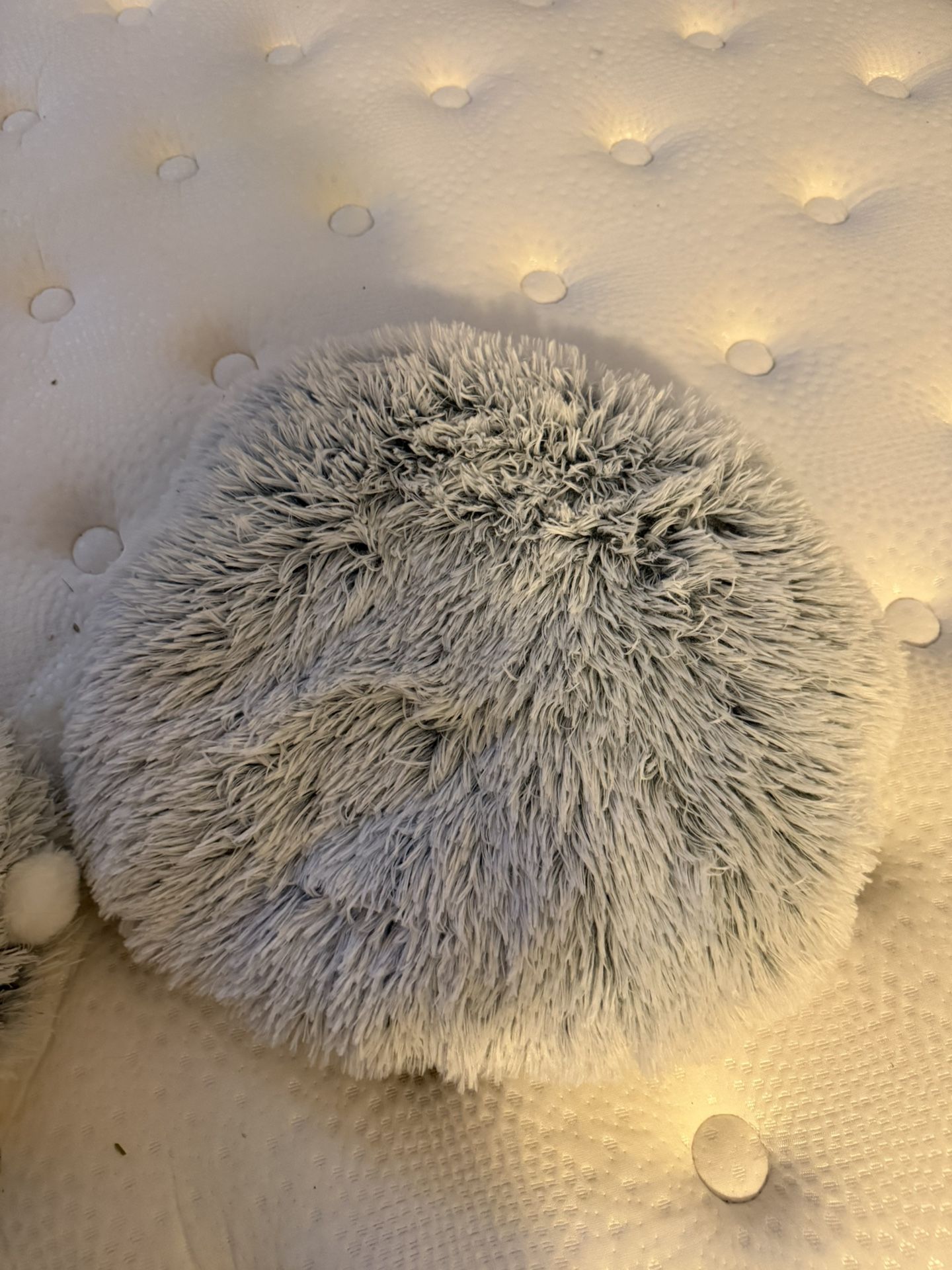 Furry Long Cat Tunnel with Sleep Pad