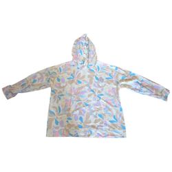 Juicy By Juicy Couture Firework Floral-Pebble Women's 1X Hooded Sweatshirt