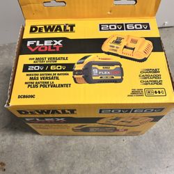 Dewalt 9AH Flex volt Battery Kit 
