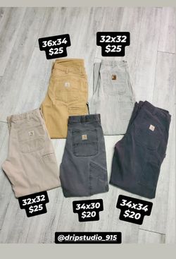 Carhartt carpenter pants $20-25