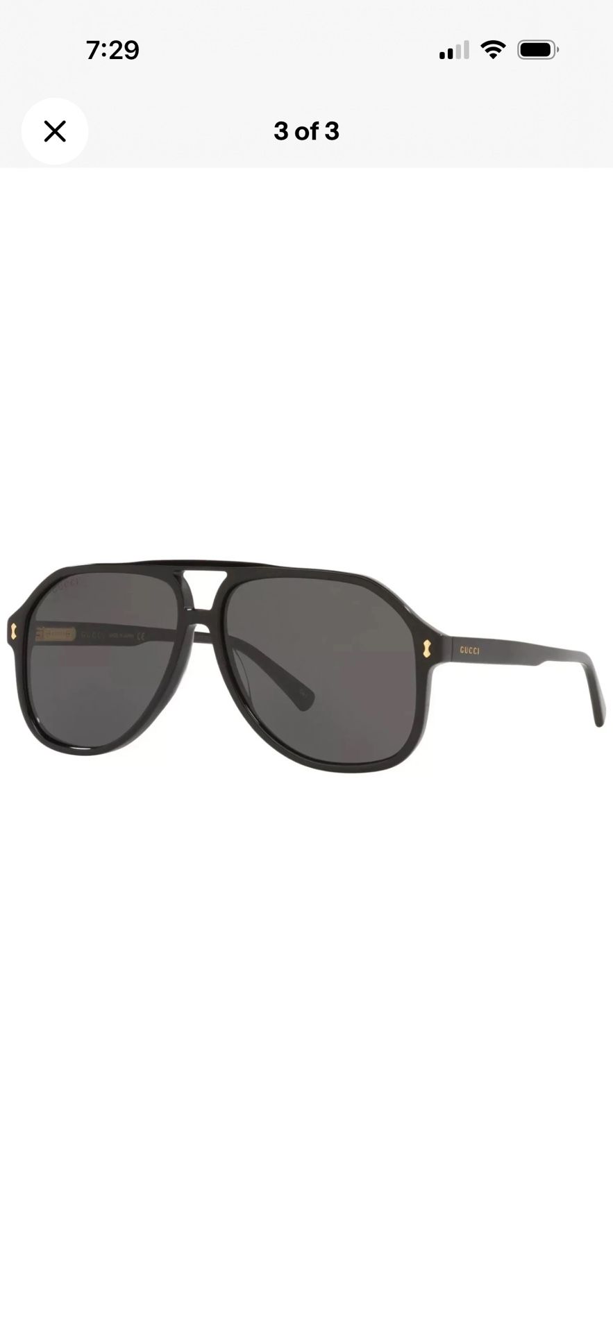 Gucci GG1042S Men's Sunglasses, Brand new with tags