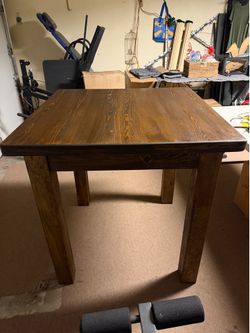 Wooden oak table