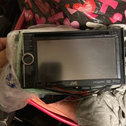 JVC double den DVD radio