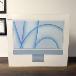 iMac 24 inch 4.5K M1 8 Core*256GB SSD*8GB RAM 