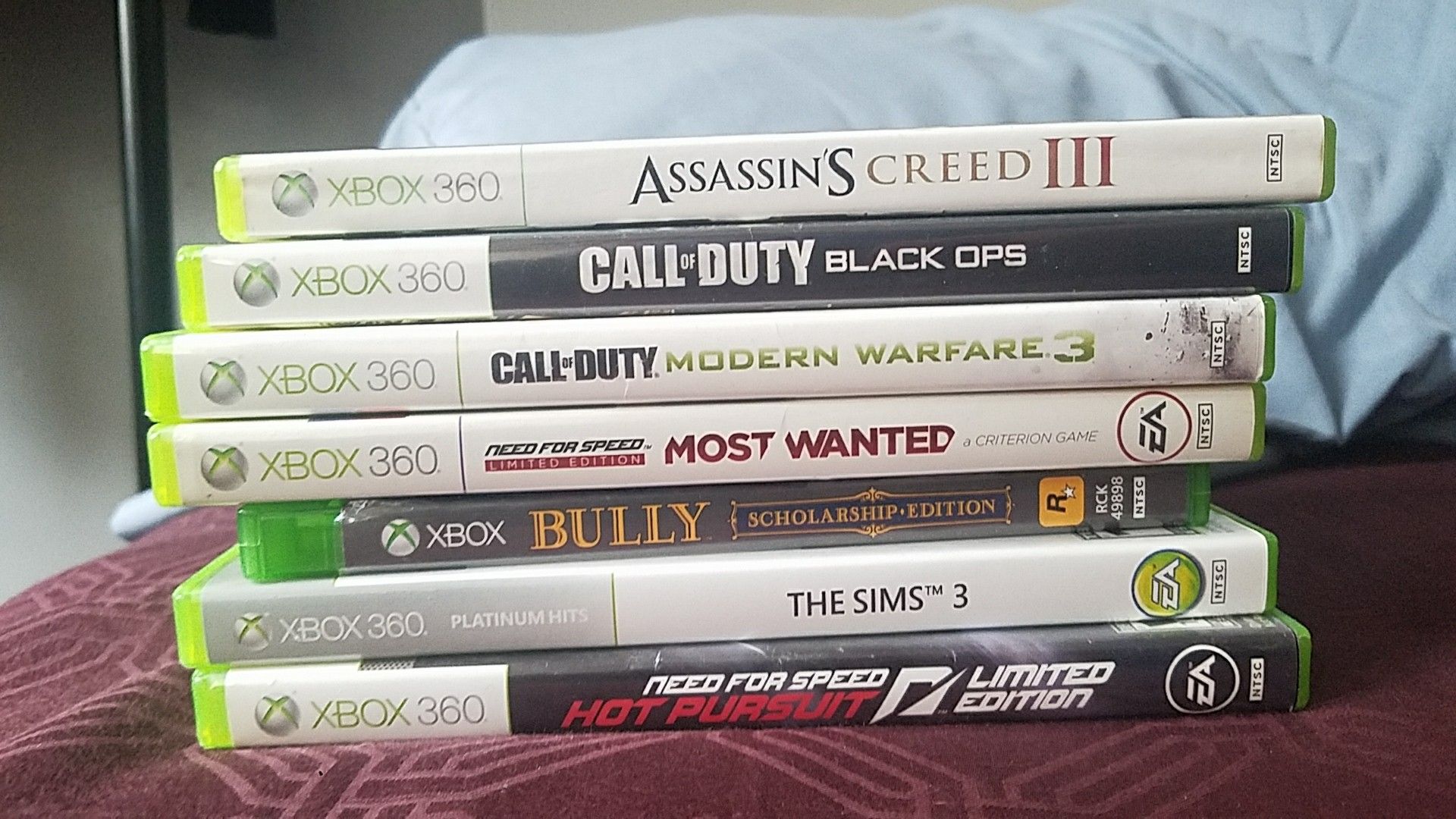 Xbox 360 games. Price isn't firm willing to take any offer