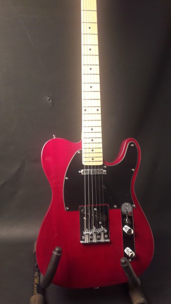 Gitano Electic Guitar Telecaster style in wine red