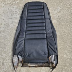 Jeep CJ CJ5 CJ7 CJ8 Factory Black Highback Bucket Seat Back Upholstery

