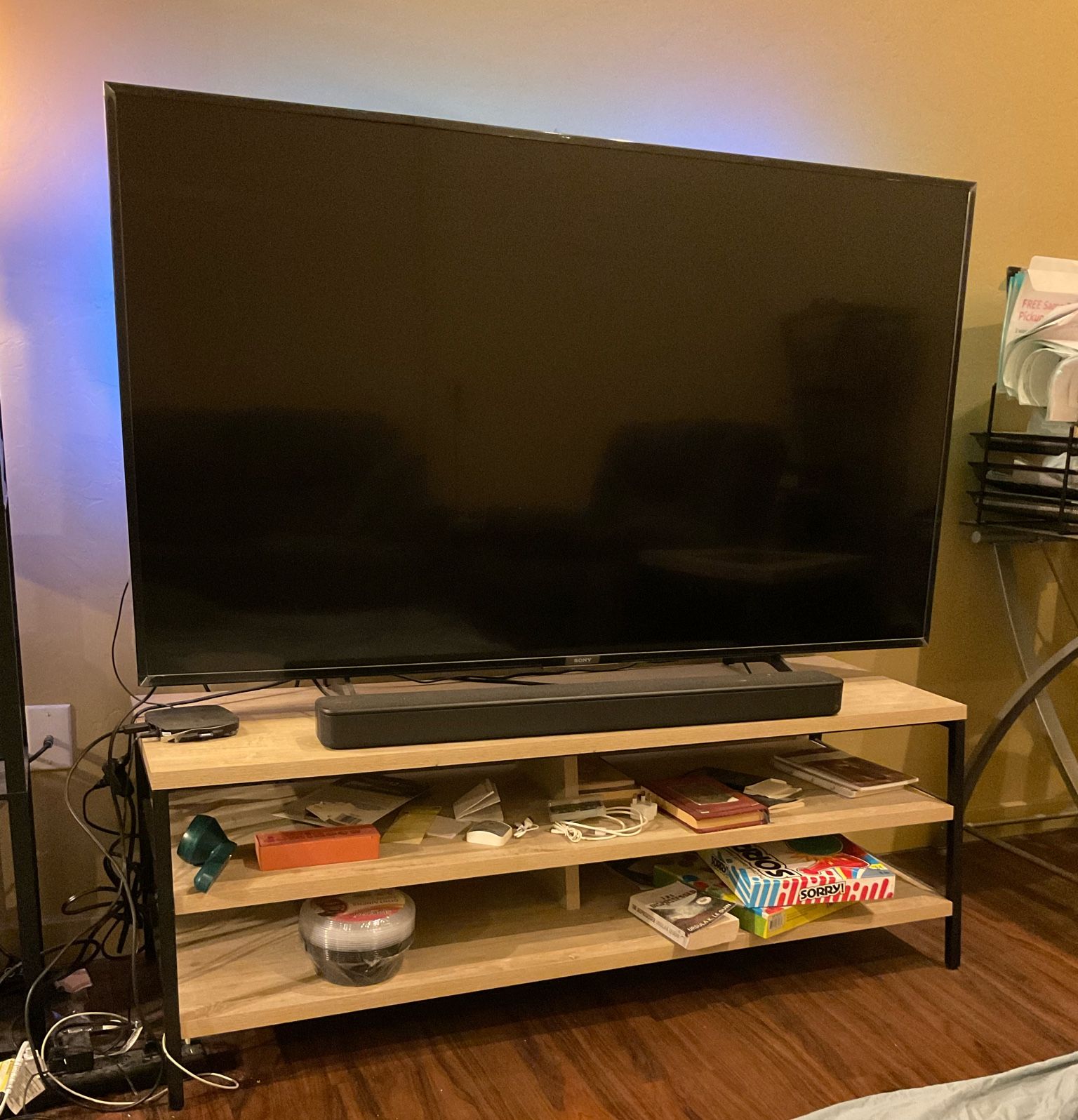 Sony TV And TV Stand
