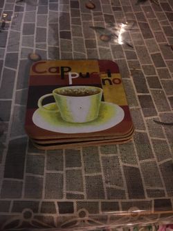 Coffee Themed Coasters