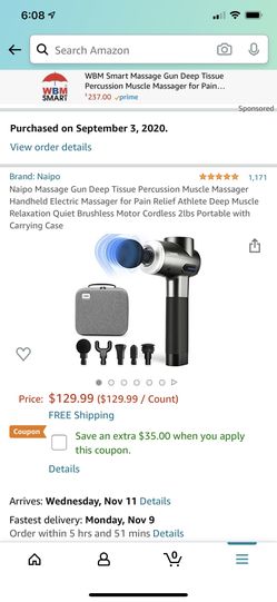 massage gun