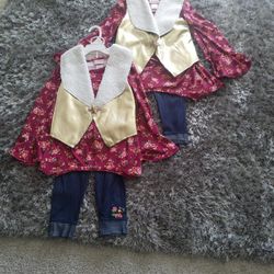 Girls 3pc set size 6