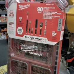 MILWAUKEE 90PC./P. IMPACT DRIVER BIT SET 
