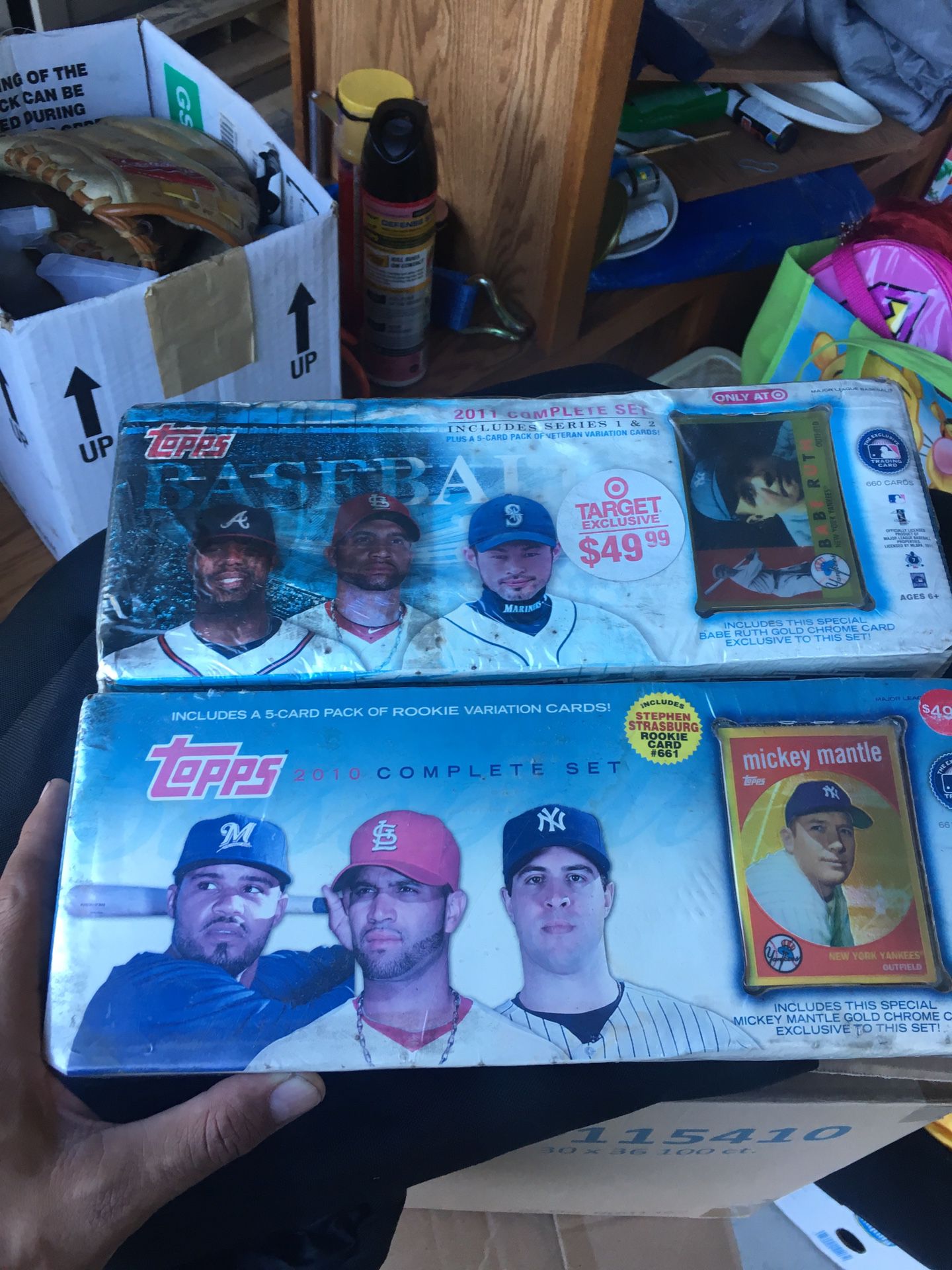 Baseball card sets