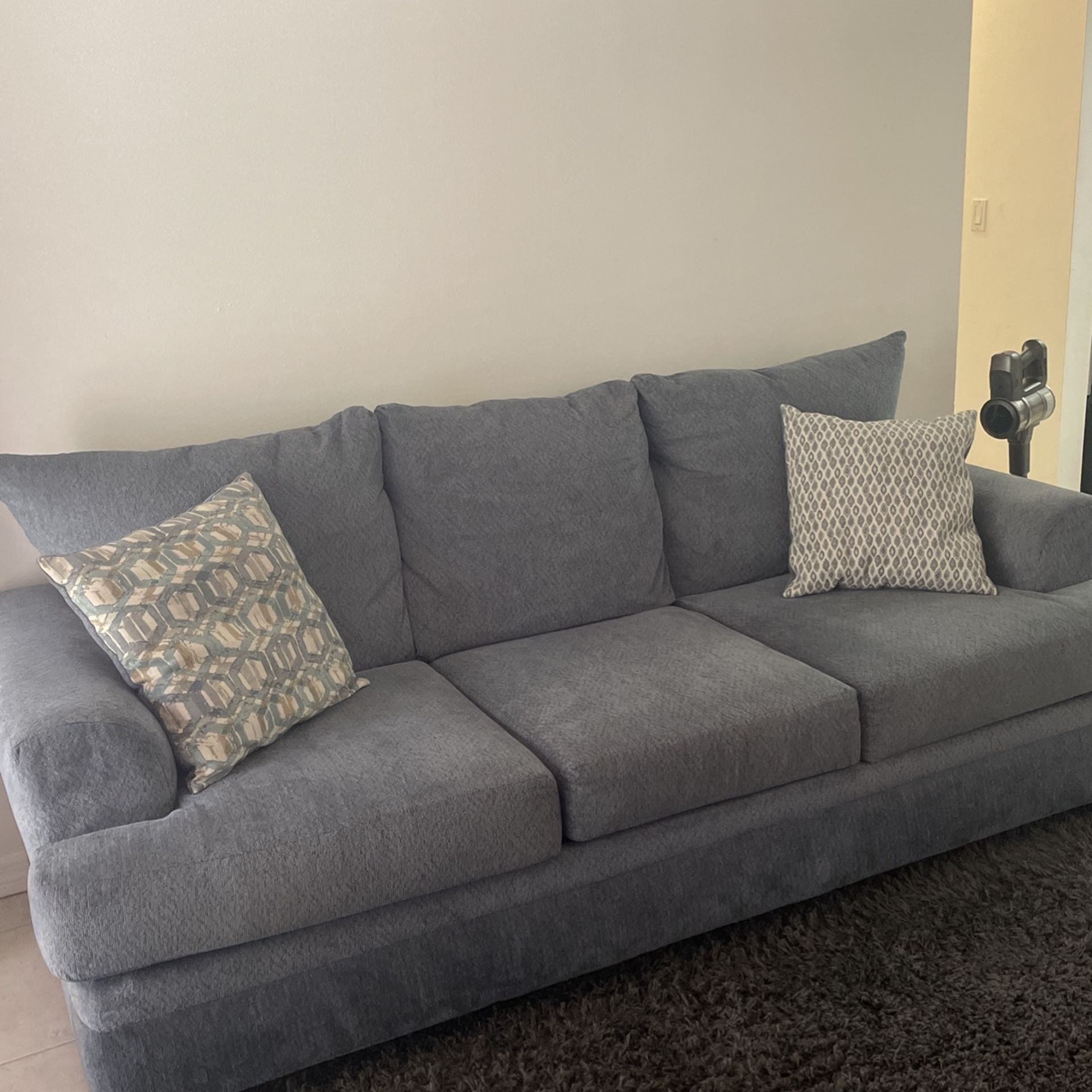 Neutral Blue Couch