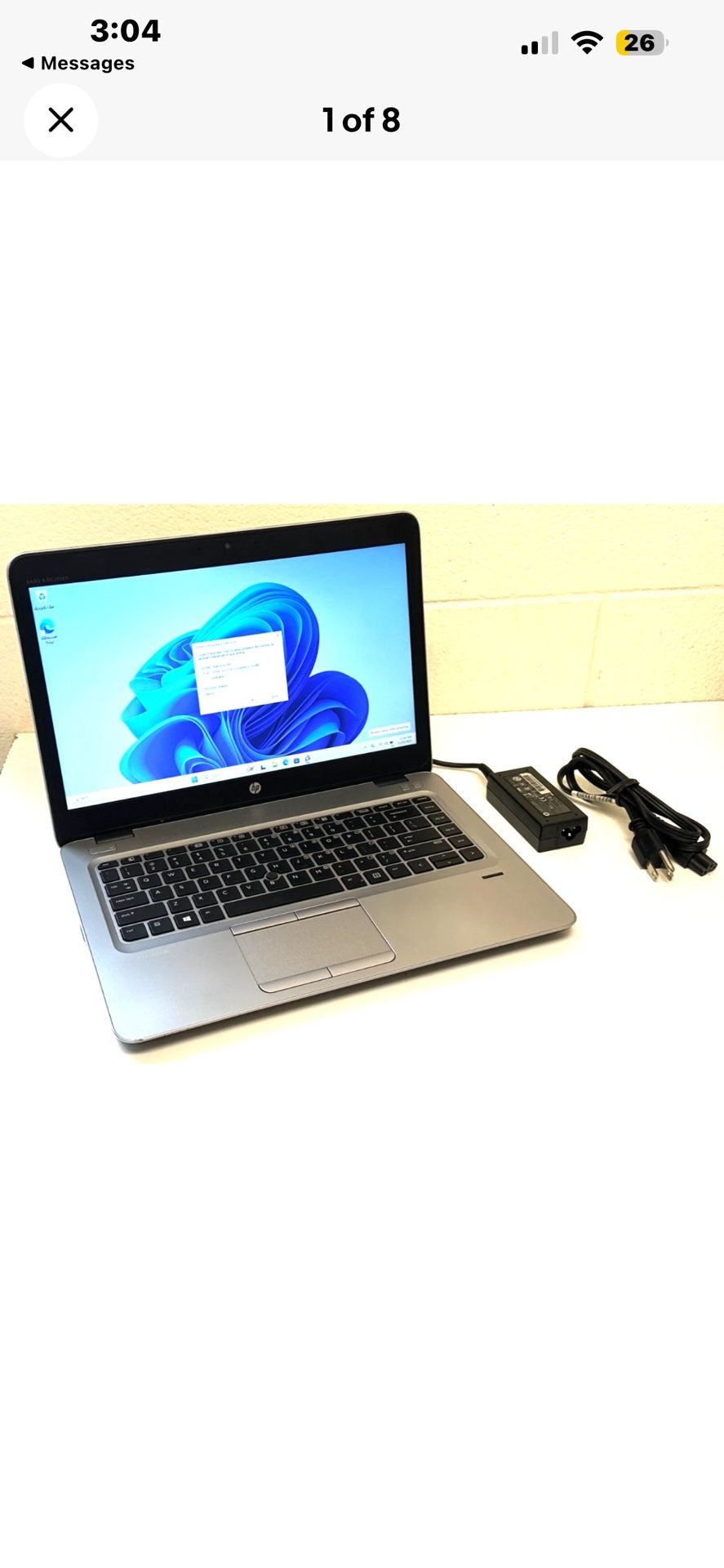 HP Elitebook 745 G3 AMD Pro A10-8700, 8 GB Ram, 128 GB SSD, Win 11 Pro Laptop