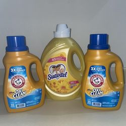 Suavitel & Arm & Hammer Detergent 