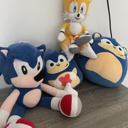 Sonic Plushies