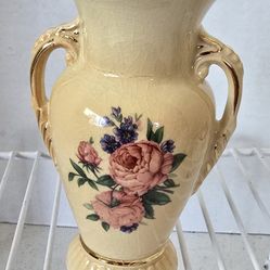 Handpainted mid-century Spaulding china Vase