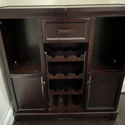 Wine Bar Expandable Cabinet  
