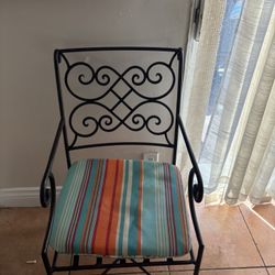 Steel Patio Chair