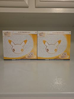 Pokemon 30th celebration ETBs