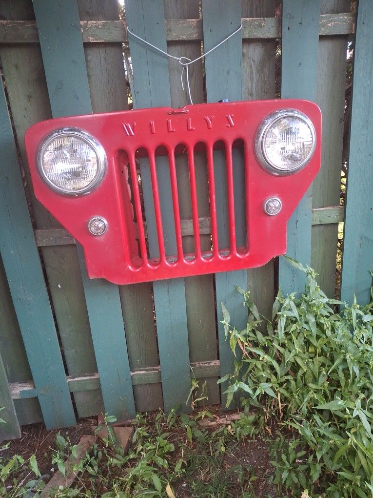 Jeep Grill Wiley Red