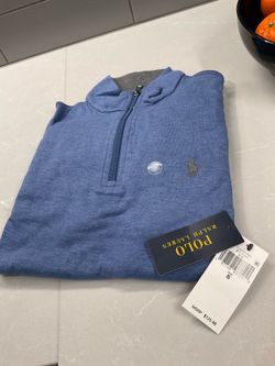 Polo Ralph Lauren quarter zip sweater Small  Blue