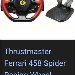 Thrustmaster Ferrari 458 Spider Racing Wheel 