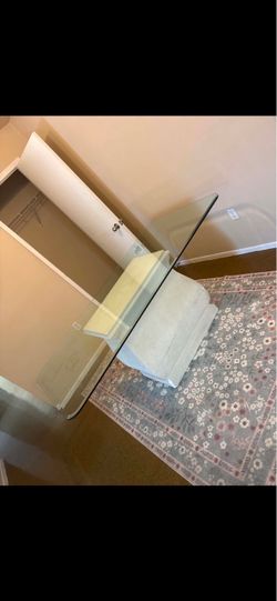 Glass table