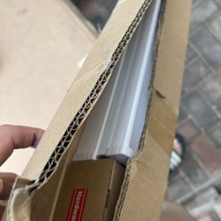 Home shadow white cordless BO Fabric Cellular window shade 66 in. W x 48 in (C3)