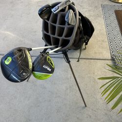 Nike Golf Bag Cobra With Clubs 