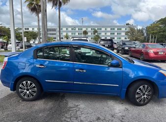 Nissan Sentra Blue 4-Door Sedan