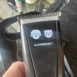 Dog groomer hair cut machine