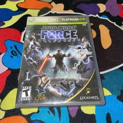 Star Wars The Force Unleashed Xbox 360 Complete CIB