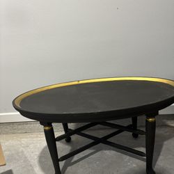 Real wood coffee table