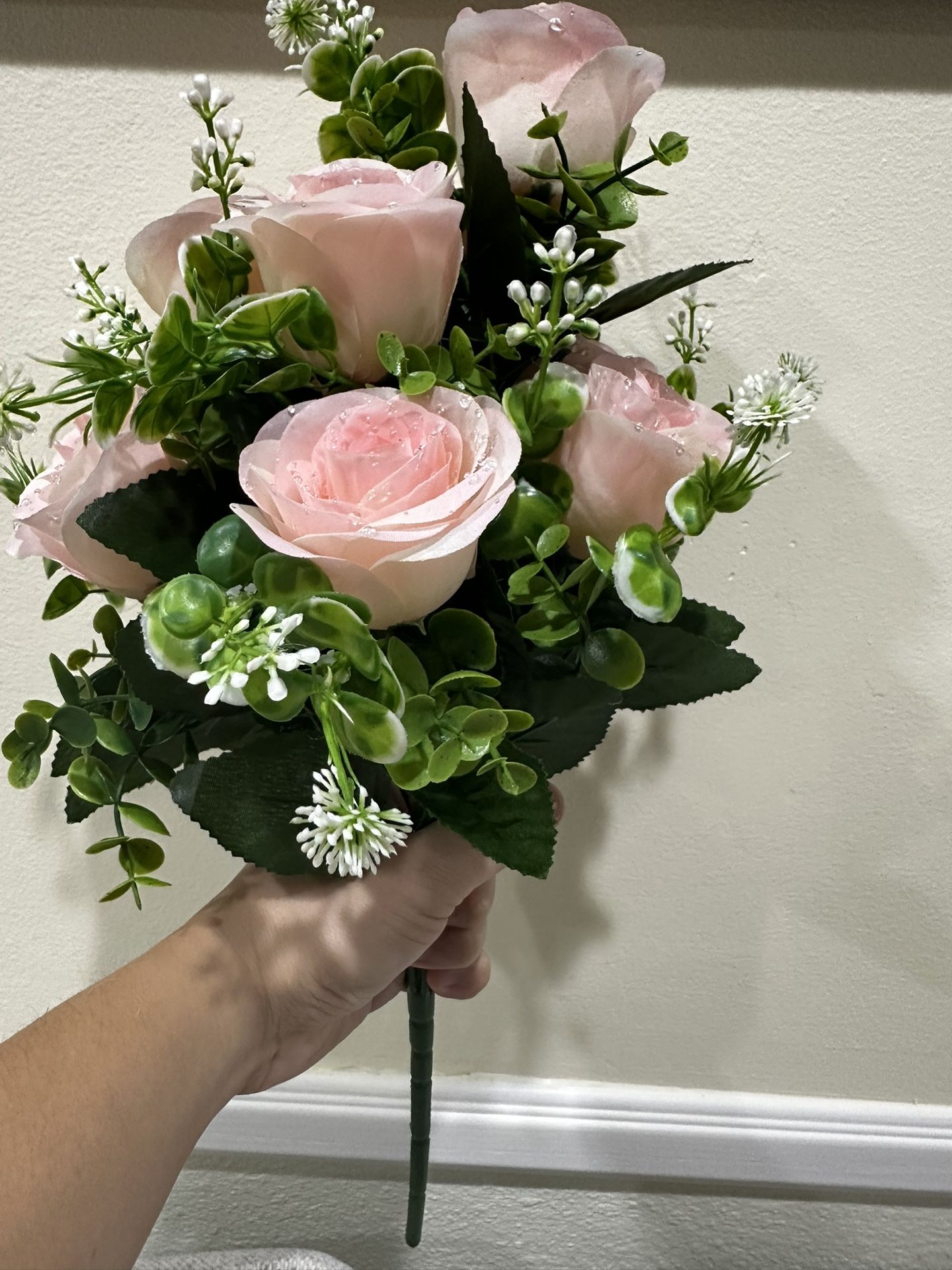 Artificial Flower Bouquet (Pink)