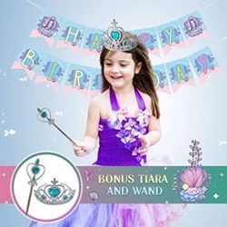 Host a Magical Mermaid Party to Celebrate Your Princess! Free Tiara & Wand! 