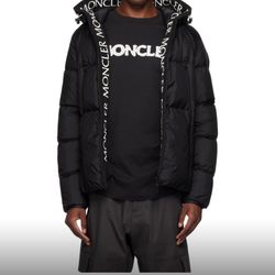 Moncler Black Montecia Down Short Jacket