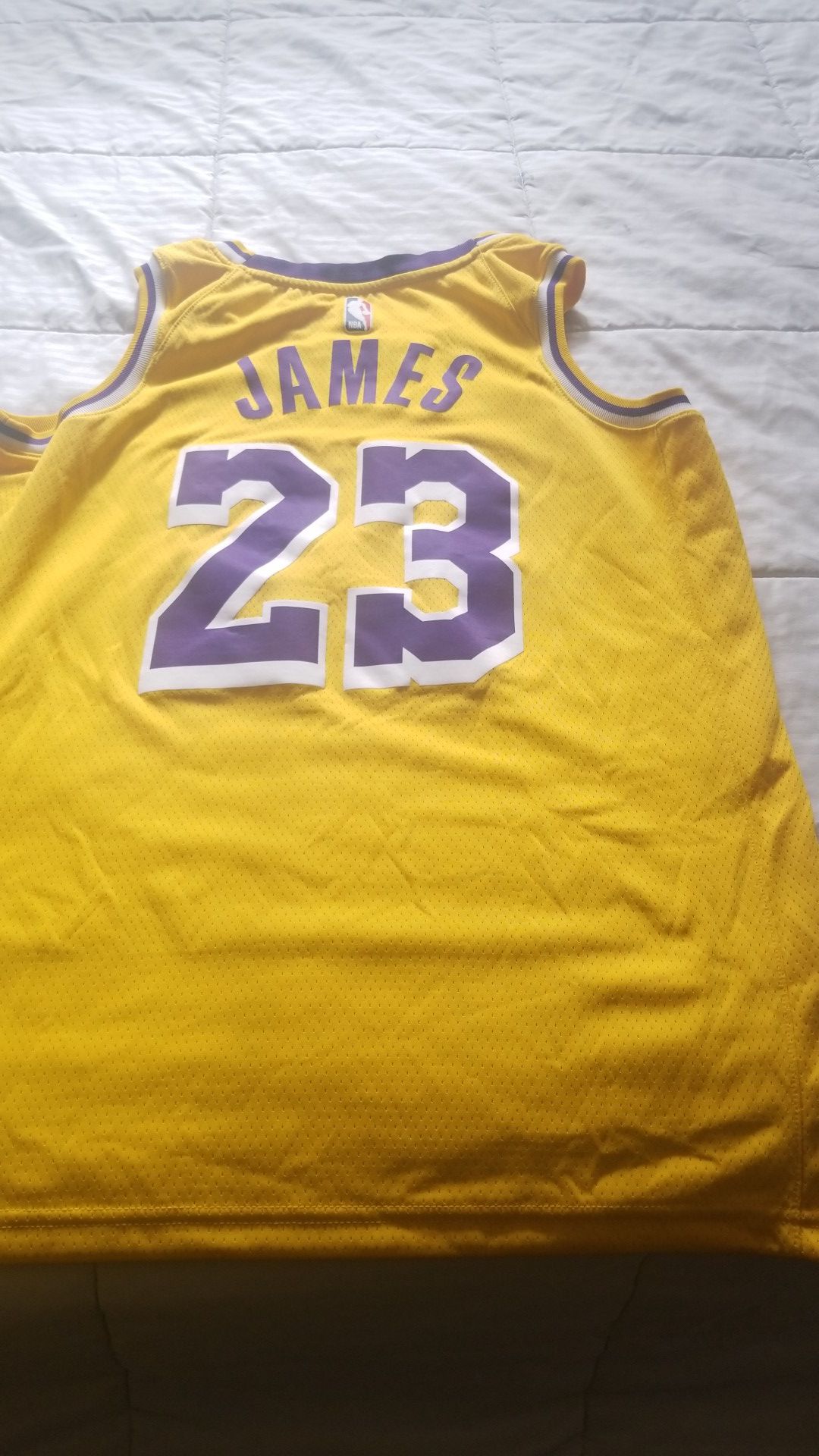 Lebron James Lakers Jersey #23 Large