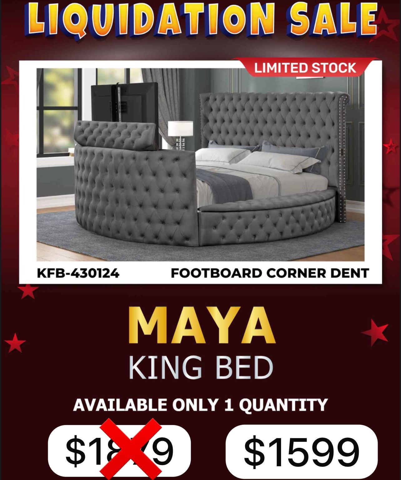 Liquidation Sales: King/ Queen Bed Frames (Prices On Each Pictures)
