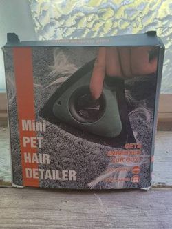 Mini Pet Hair Detailer Cleaner kit Carpet Floor mat New in the box