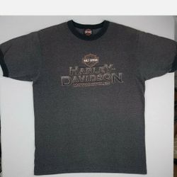 Harley Davidson Mens Large Sanford Florida Seminole Shirt T-shirt
