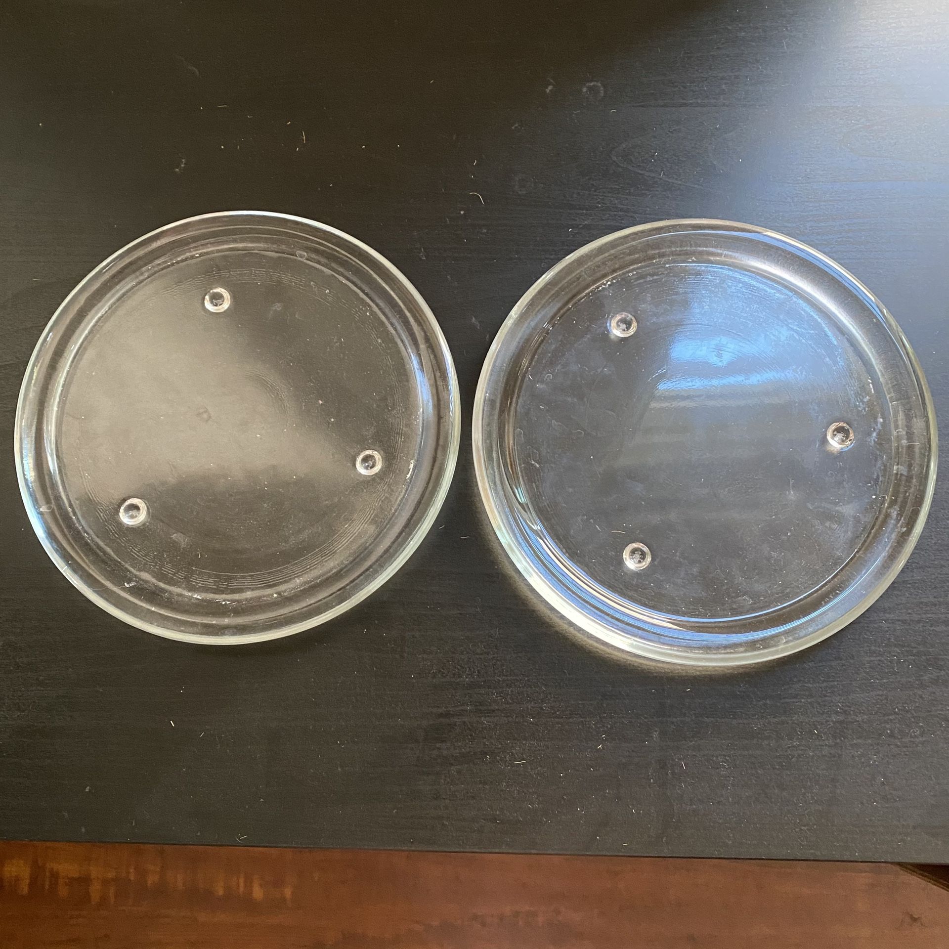 Partylite 3 Wick Clear Candle Holders, Set of 2