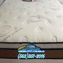 Royal Memory Foam Mattress And Boxspring Bed Set New Cama 