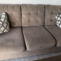 Sofa loveseat and chair