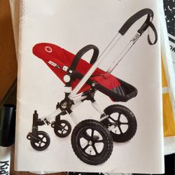 Bugaboo Frog Stroller And Accessories Navy Blue
