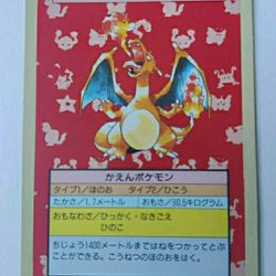 TopSun Charizard Mint Green Back. Read Bio