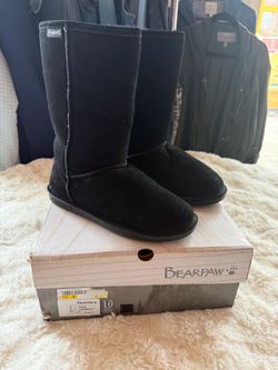 Bear Paw Black Boots