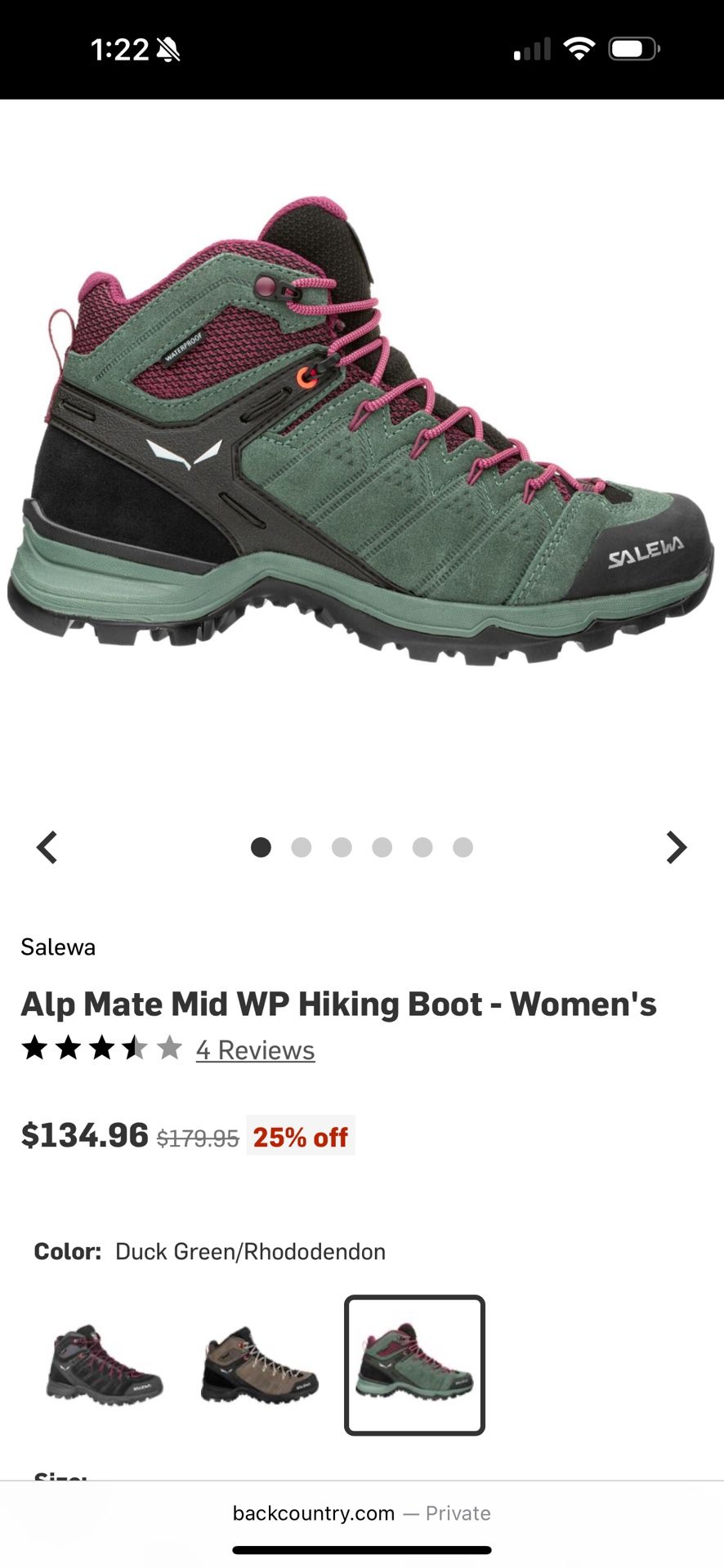 Women’s Waterproof Hiking Boots