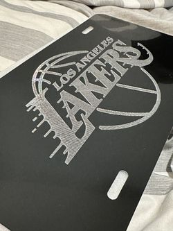 Los Angeles Lakers Laser Etched License Plate Frame